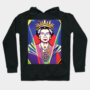 Queen Elizabeth II-Art Deco Hoodie